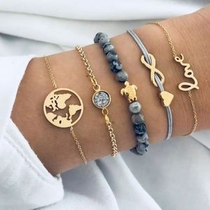 5 Piece BOHO Bracelet Set (EoS)
